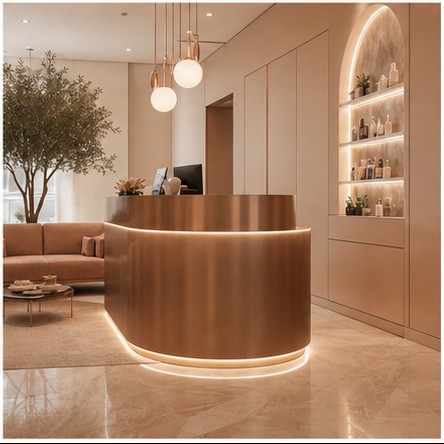 Booking lounge and reception