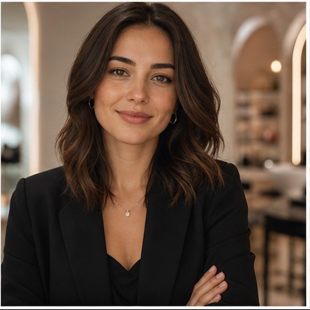 Specialist portrait in a premium salon setting